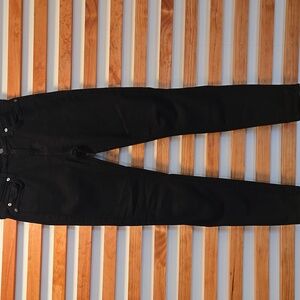 7‎ For All Mankind Jeans Women’s Black  Ankle Stretch Denim Modal Blend